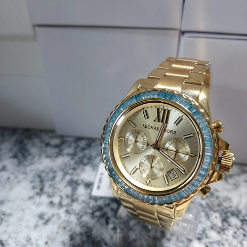 Michael kors blue crystal - kors,