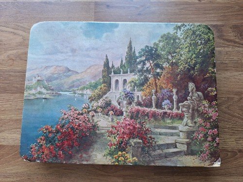 Vintage chocolate box with - vintage,
