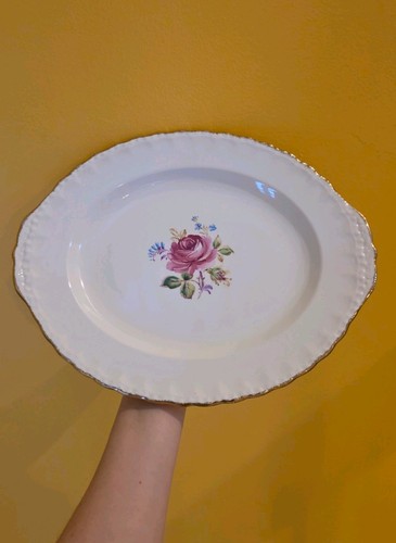 Vintage serving platter - serving,