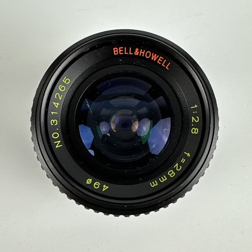 Bell howell 28mm 2 8 - &, wide