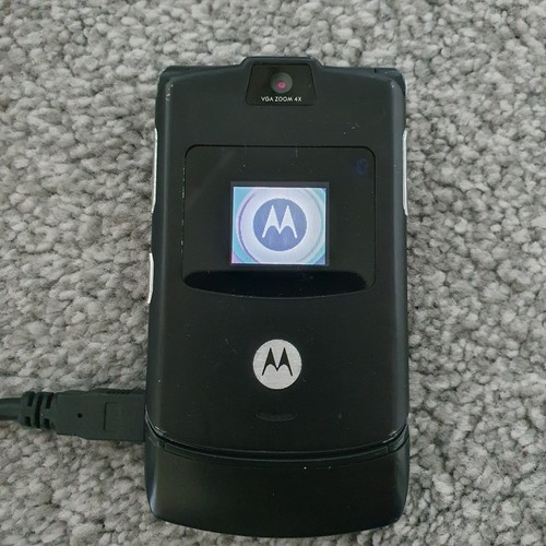 Vgc motorola razr black - v3,
