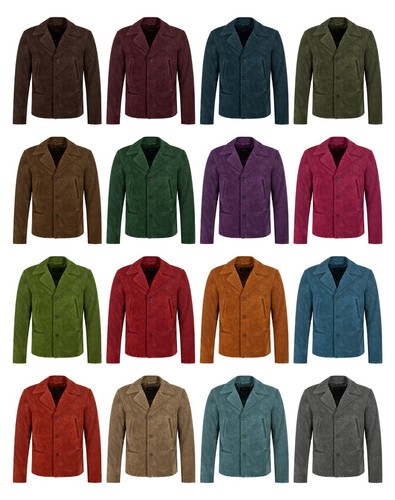 Men suede jacket - 70's,