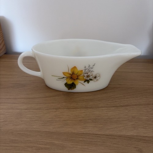 Vintage white glass jaj - vintage, pyrex