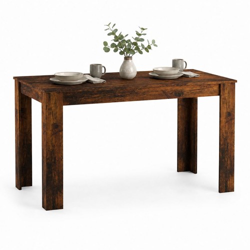 Melamine dining table chunky - dining,