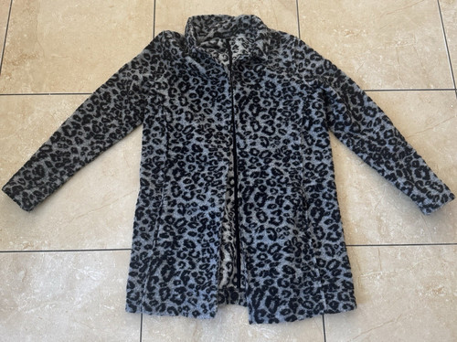 Next grey black leopard knit - next,