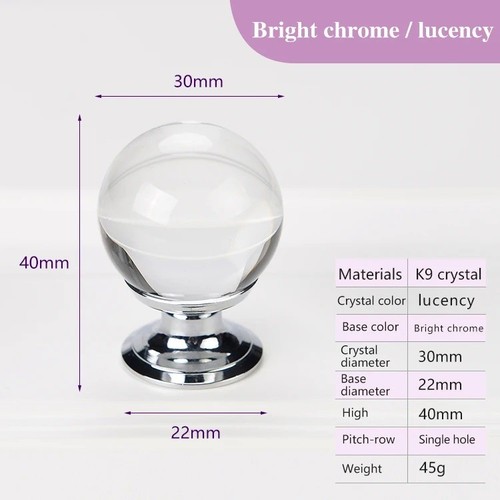 Clear crystal glass diamond - clear,
