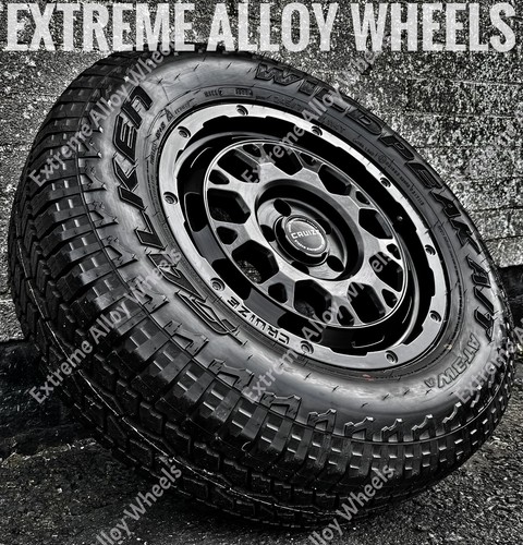 Black alloy wheels fits - 17",
