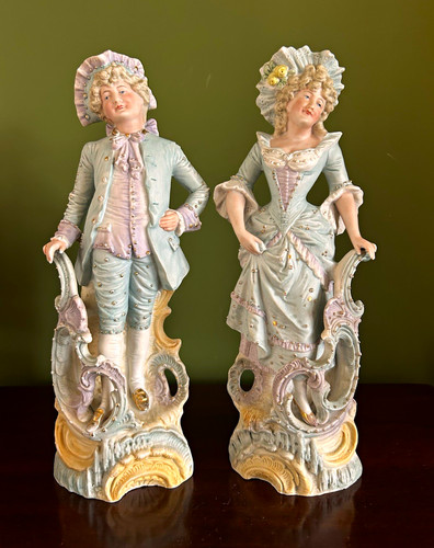 Large antique german bisque - german,