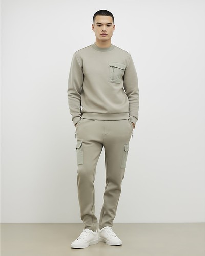 River island mens cargo - river,