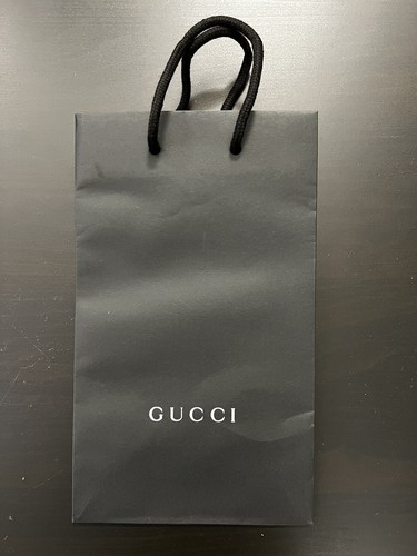 Gucci paper small bag - , black