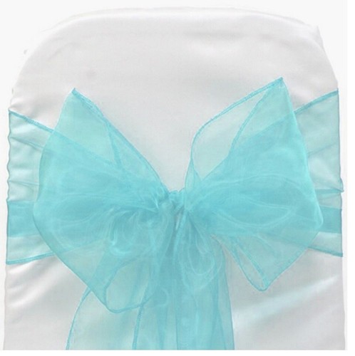 100 organza sashes - 50,