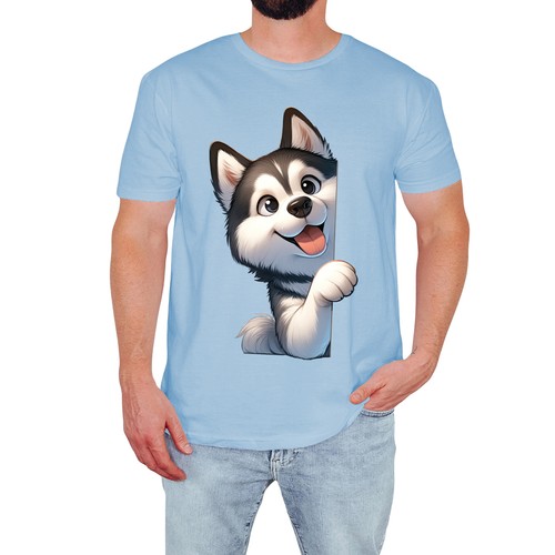 Cute dog mens - dog, adorable