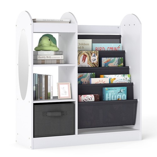 Layer kids bookcase with - 4,
