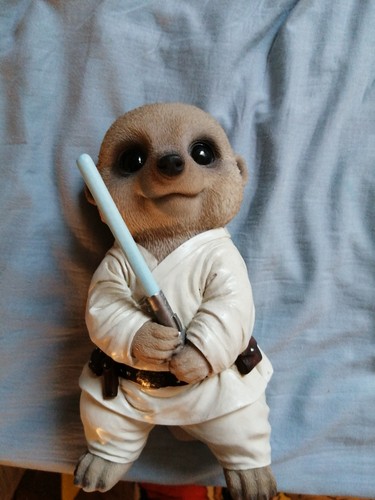 Meerkat star wars ornament - star,