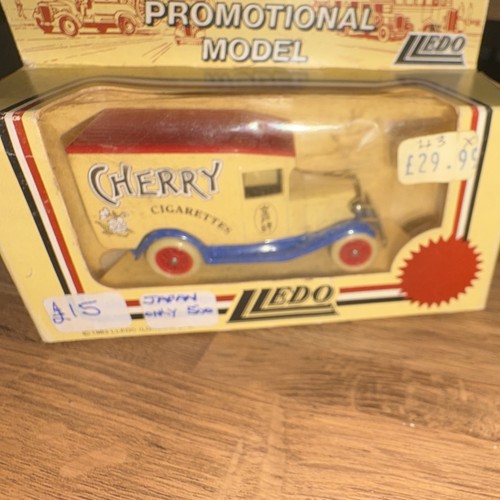 Lledo promotional model cherry - lledo,