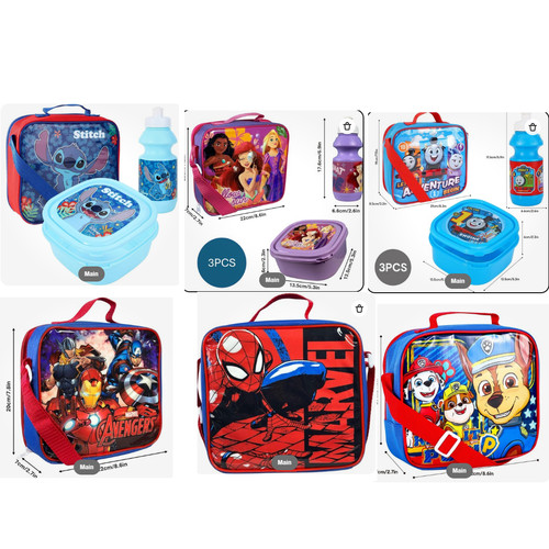 Kids character lunch box - character,
