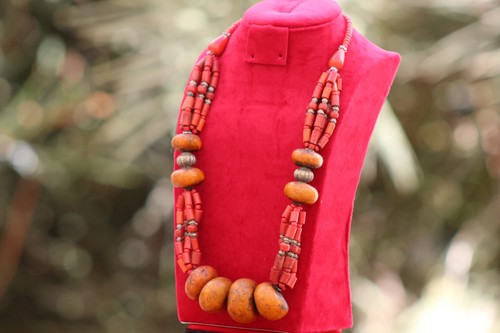 Vintage moroccan necklace - vintage,