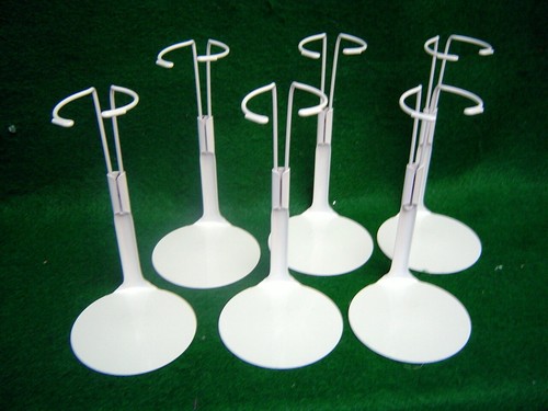 Doll stands set - stands, 6