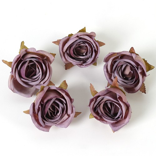 10x roses silk flower - 10x,