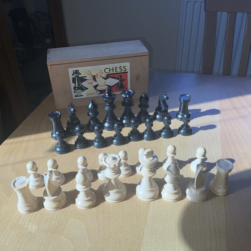 Vintage london chess set - chess,