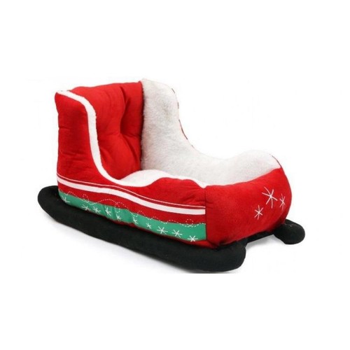Pet christmas sleigh bed - pet,
