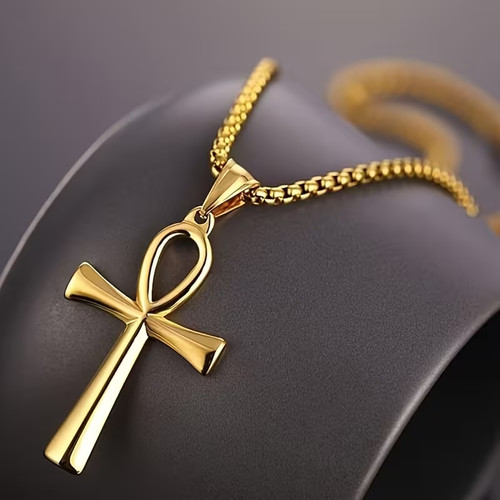 Christian ankh necklace - christian,
