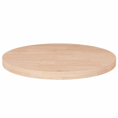 Solid wood oak round table - solid,