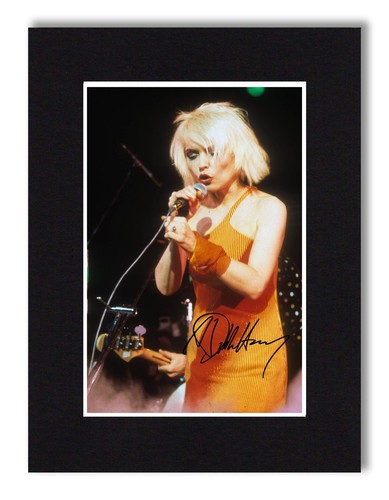 8x6 mount debbie harry - 8x6, signed