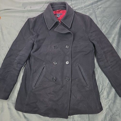 Gant university pea coat - gant, navy