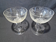 Pair vintage crystal - vintage,