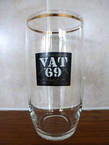 Vat tall whisky glass - 69, with