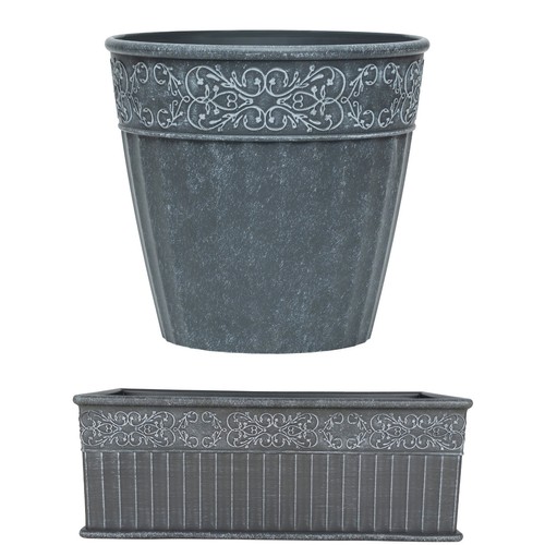 Garden gear damask lead - gear,