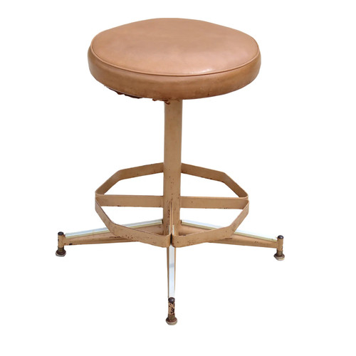 Vintage swivel stool - vintage,