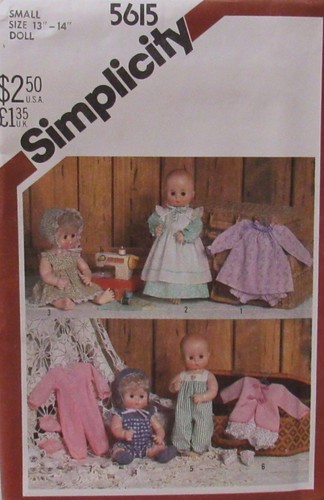 Vintage simplicity 5615 baby - simplicity,