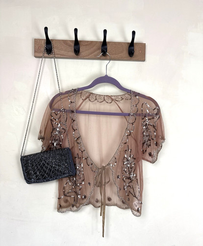 Wallis sheer pink - pink, bolero
