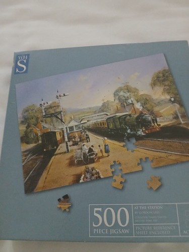 500 piece jigsaw puzzle - jigsaw, corner