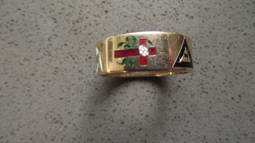 1904 gents 14k enameled - 1904,