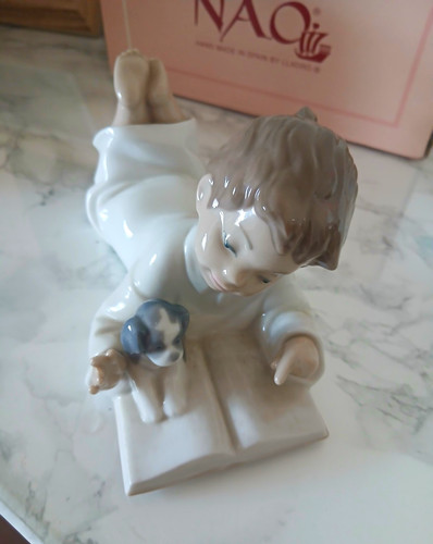 Nao porcelain figurine - figurine, boy