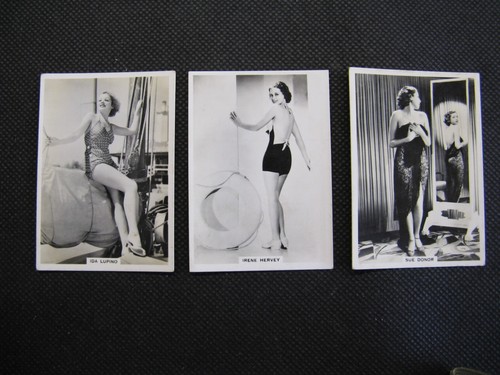 Cigarette cards x 3 - 3,