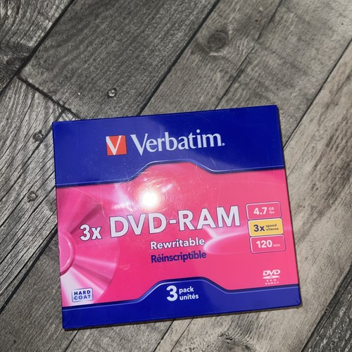 Verbatim dvd ram discs - dvd-ram,
