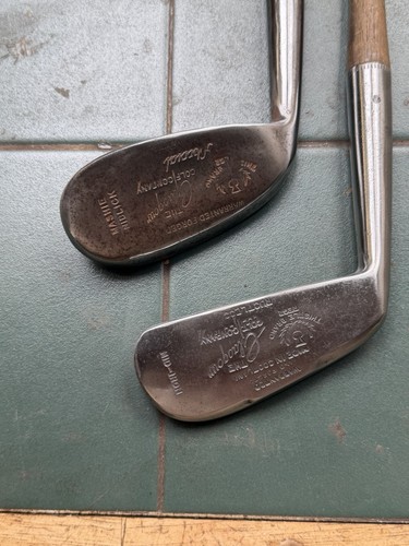 Hickory golf clubs lh - x2,