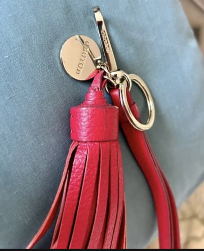 New oroton leather red - leather, gold