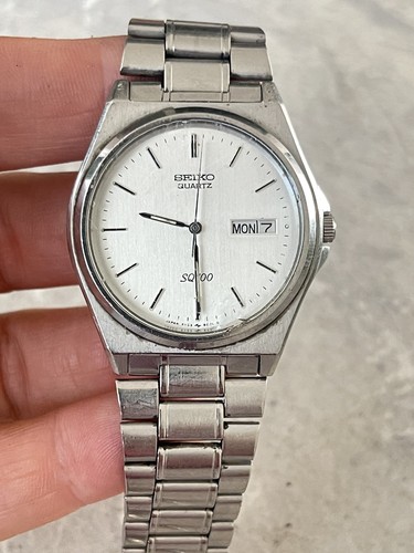 Seiko watch mens - seiko, silver