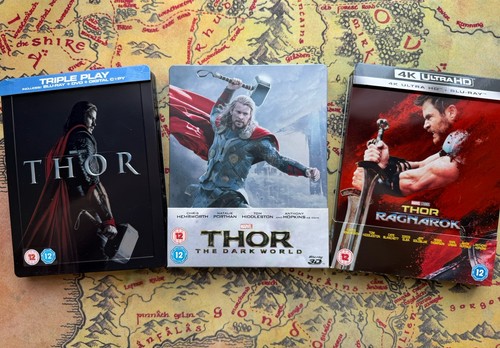 Thor trilogy steelbook - thor,