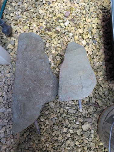 Welsh slate rockery - rockery, stone