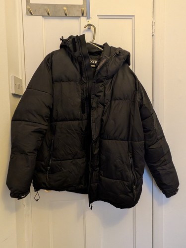 Zara dnwr duck down parka - duck,