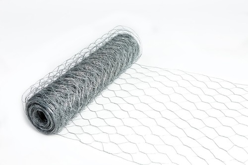 Galvanised chicken wire - chicken,