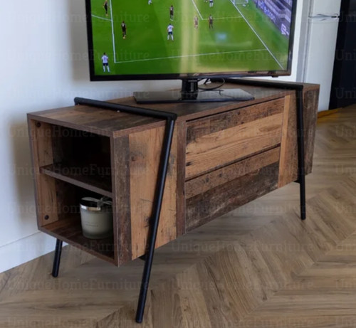 Industrial stand rustic - stand,