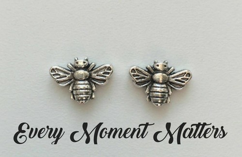 Tibetan silver bee spacer - 25,