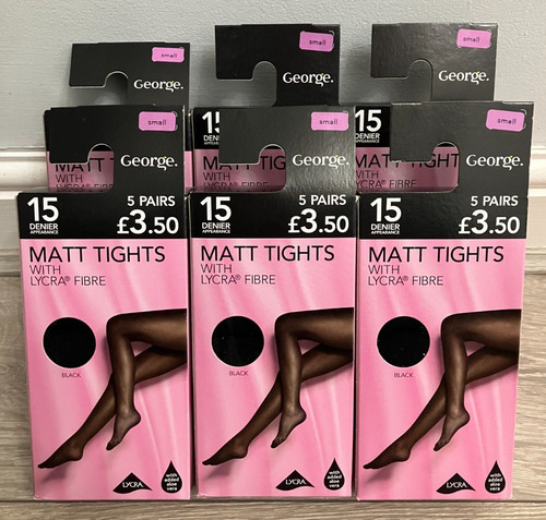 George black matt tights - black,